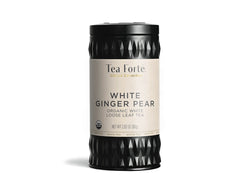 WHITE GINGER PEAR TEA LOOSE LEAF TEA CANISTER