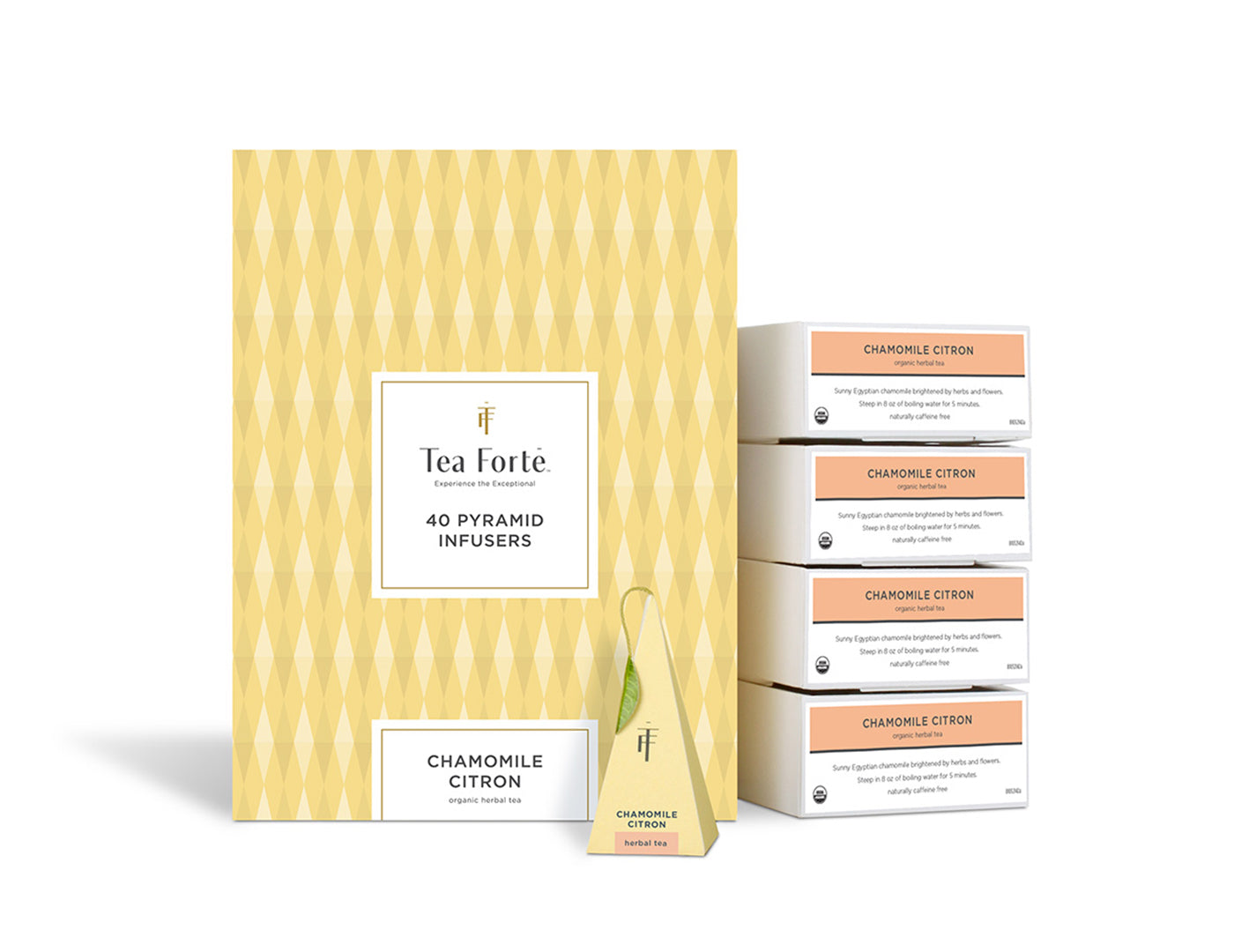 CHAMOMILE CITRON EVENT BOX Tea Forté HK & Macau