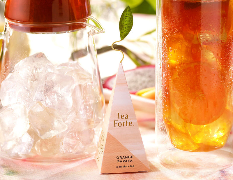 ICED ORANGE PAPAYA TEA OVER ICE 5PK BOX