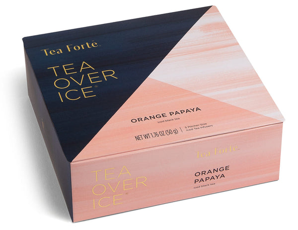 ICED ORANGE PAPAYA TEA OVER ICE 5PK BOX