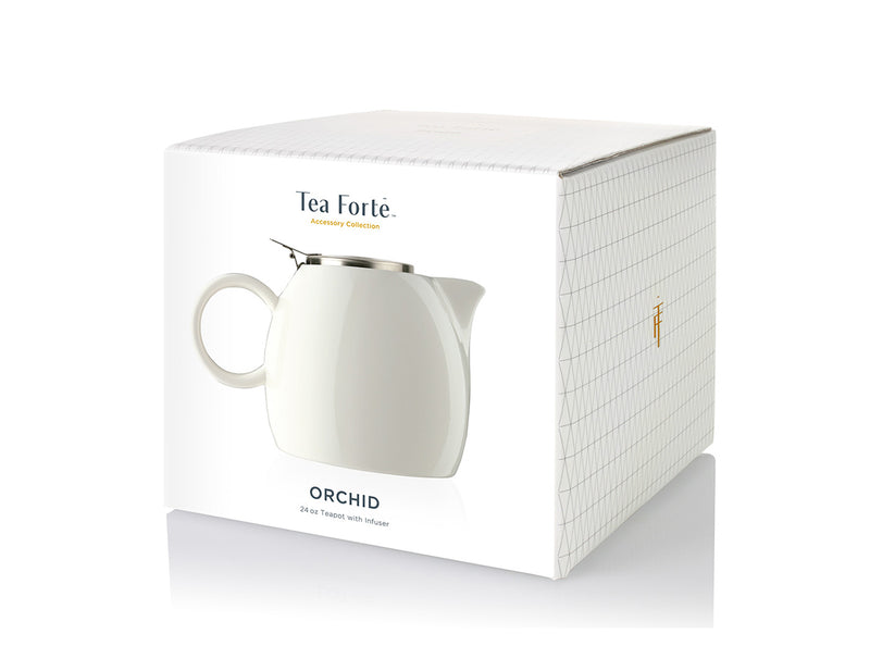 PUGG TEAPOT & INFUSER ORCHID WHITE