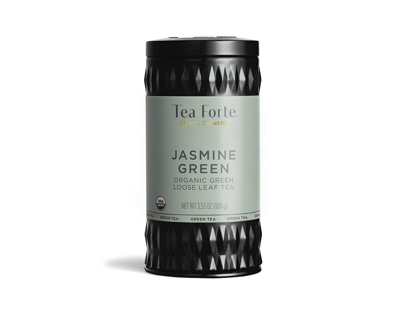JASMINE GREEN TEA LOOSE LEAF TEA CANISTER