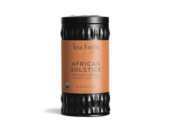 AFRICAN SOLSTICE LOOSE LEAF TEA CANISTER