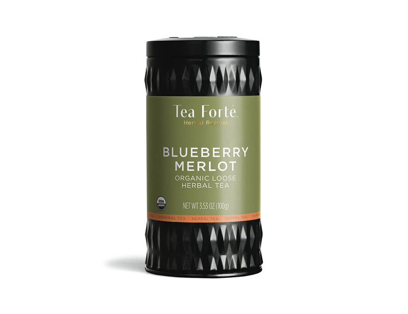 BLUEBERRY MERLOT LOOSE LEAF TEA CANISTER