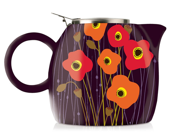 PUGG TEAPOT & INFUSER POPPY FIELDS