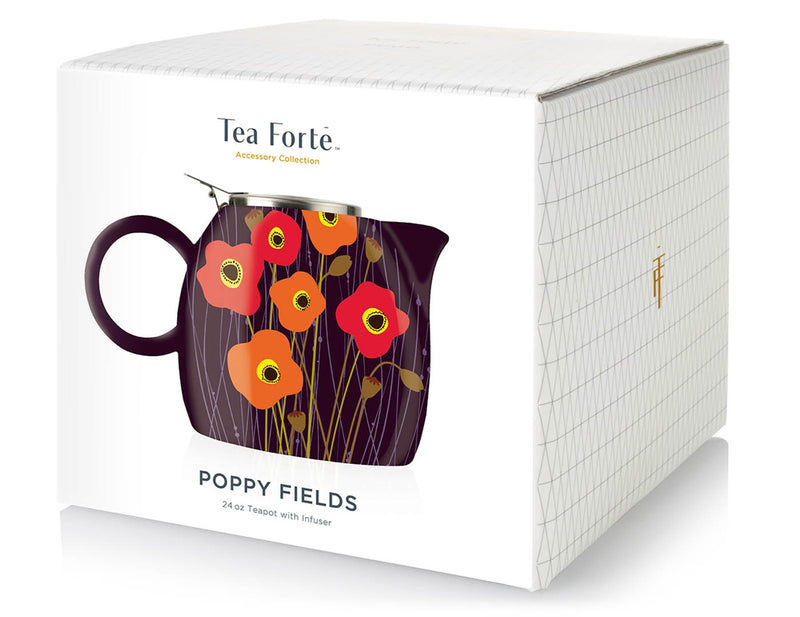 PUGG TEAPOT & INFUSER POPPY FIELDS