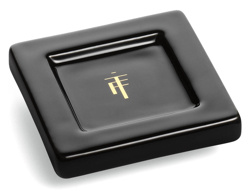 TEA TRAYS ONYX BLACK - SET OF TWO