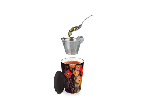 KATI® STEEPING CUP & INFUSER POPPY FIELDS