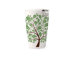 KATI® STEEPING CUP & INFUSER GREEN LEAVES