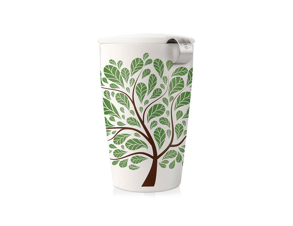 KATI® STEEPING CUP & INFUSER GREEN LEAVES