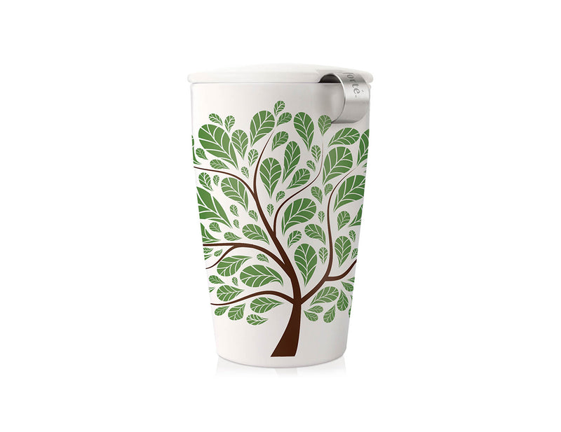 KATI® STEEPING CUP & INFUSER GREEN LEAVES