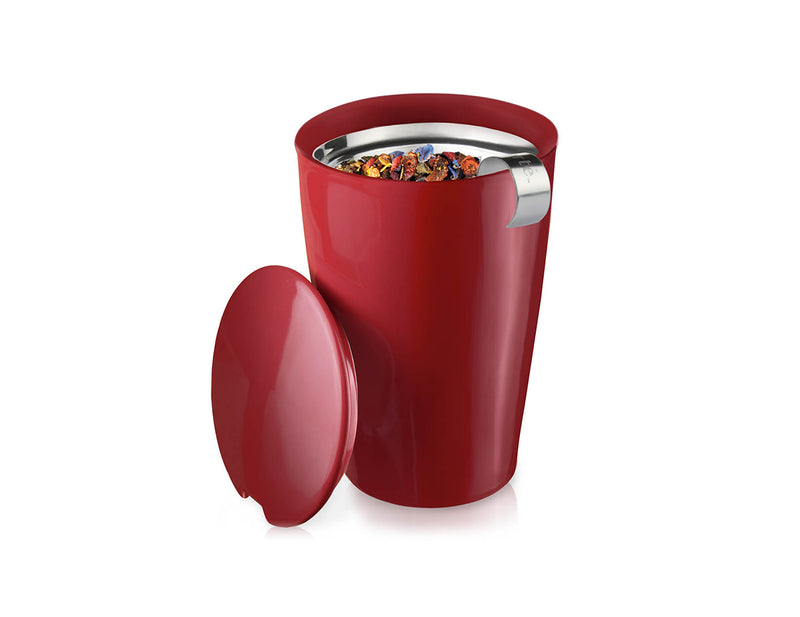 KATI® STEEPING CUP & INFUSER CRANBERRY