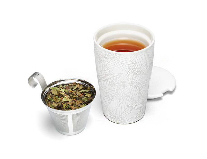 KATI® STEEPING CUP & INFUSER BLANCHE