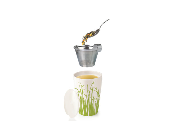 KATI® STEEPING CUP & INFUSER SPRING GRASS