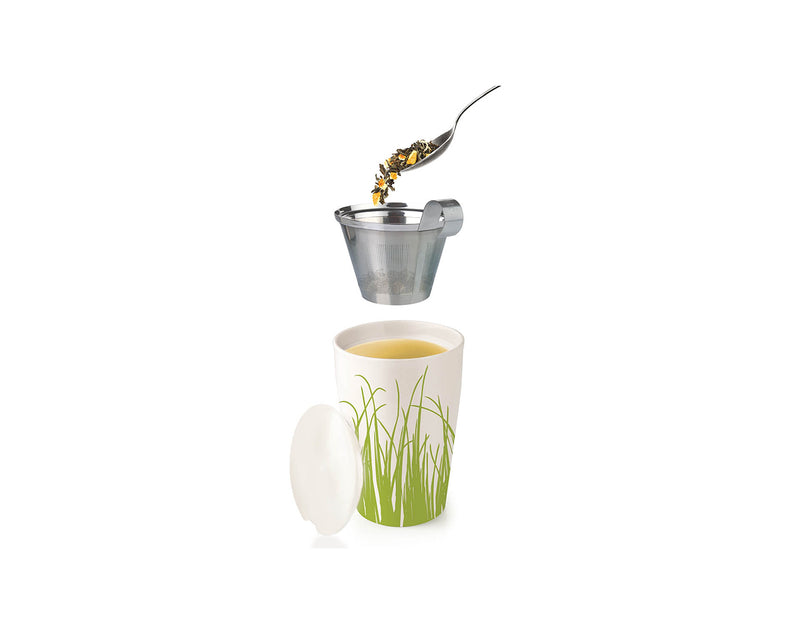 KATI® STEEPING CUP & INFUSER SPRING GRASS