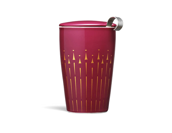 KATI® STEEPING CUP & INFUSER RED & GOLD