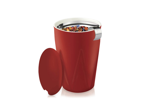 KATI® STEEPING CUP & INFUSER CRANBERRY FORTÉ