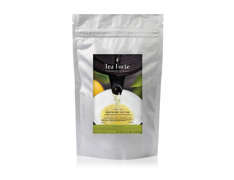 RASPBERRY NECTAR ONE POUND LOOSE TEA POUCH